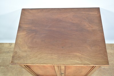 Lot 1243 - Victorian mahogany collector's cabinet