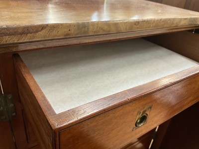 Lot 1243 - Victorian mahogany collector's cabinet