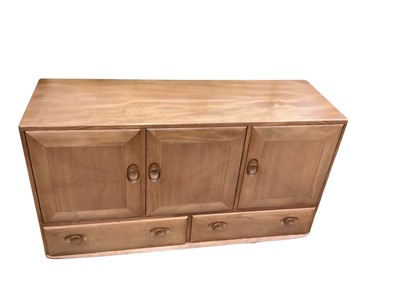 Lot 1321 - Ercol elm sideboard