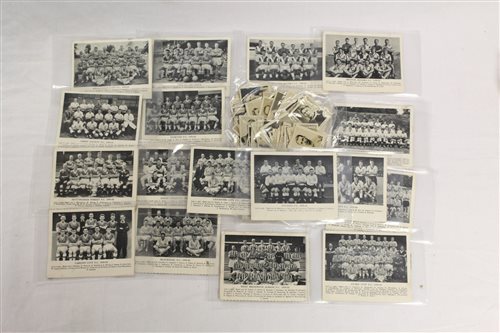 Lot 2438 - Trade Carsds D. C. Thompson 1923 football...