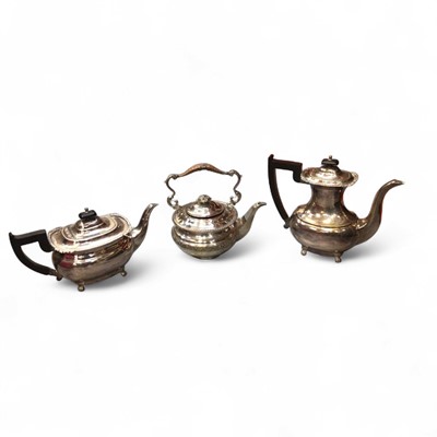 Lot 722 - Three boxes of assorted of silver plated wares
