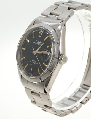 Lot 756 - 1960s Rolex Tudor Prince Oysterdate stainless steel wristwatch with Rotor Self-Winding movement on stainless steel oyster bracelet