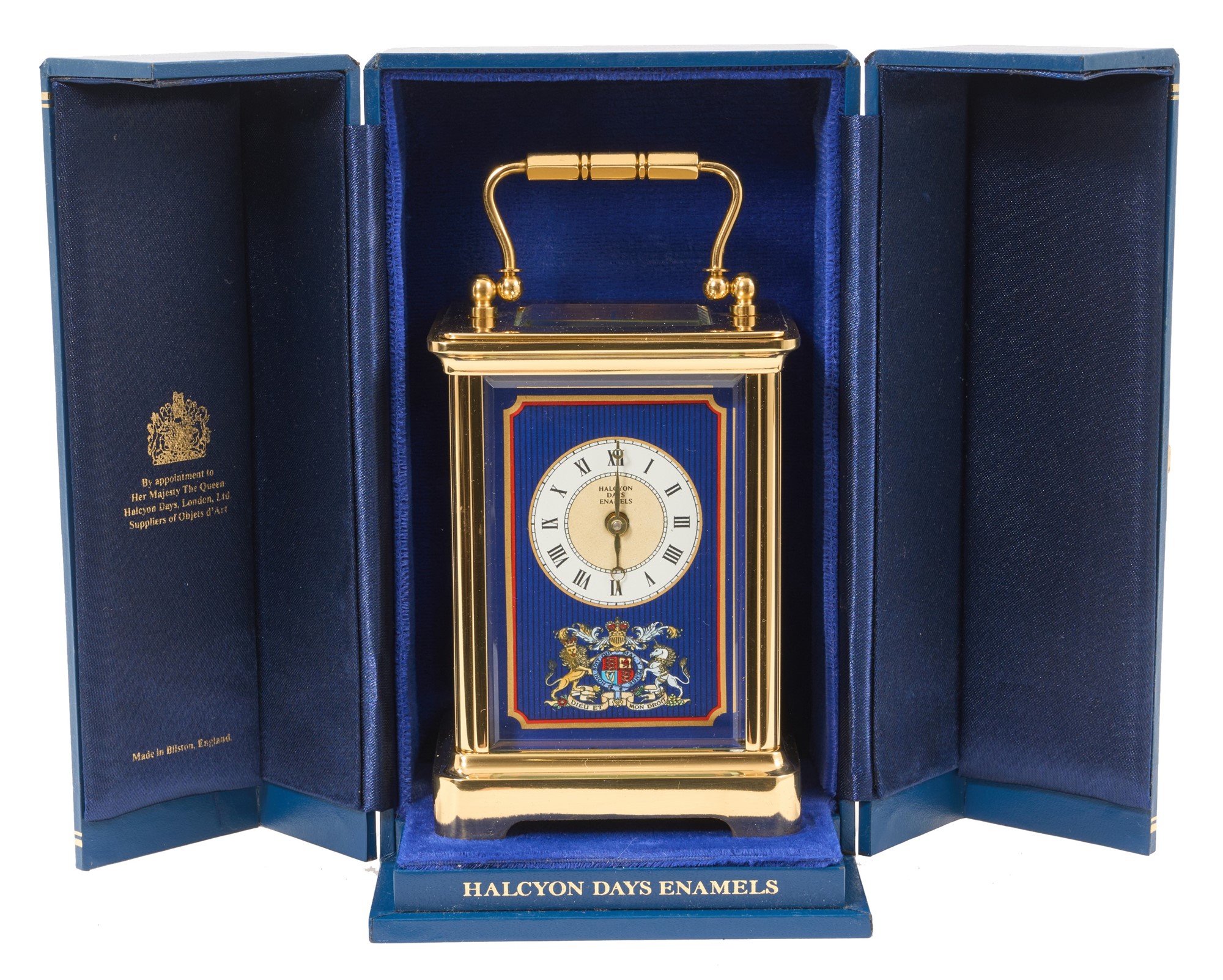 Lot 801 - Halcyon Days Enamels limited edition Queens