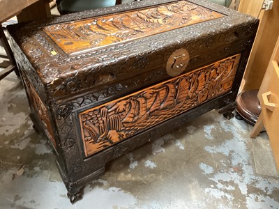 Lot 1370 - Camphor wood trunk