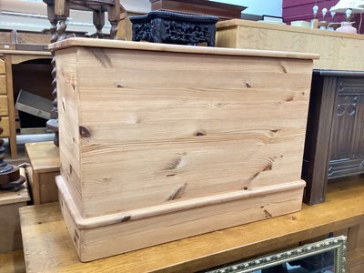Lot 1334 - Pine blanket box