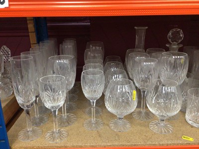 Lot 717 - Group of cut glass table wares