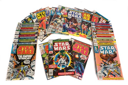 Lot 2451 - Comics: Original Star Wars by Marvel 1977 -...