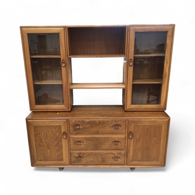 Lot 5314 - Ercol Windsor sideboard measuring approximately 162cm tall x 155cm long