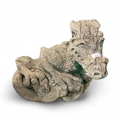 Lot 1531 - Dragon garden ornament