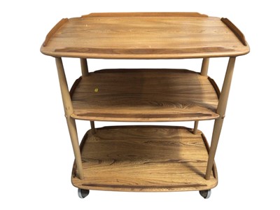 Lot 5346 - Ercol baby giraffe trolley measuring approximately 77cm tall x 71cm wide x 46cm deep