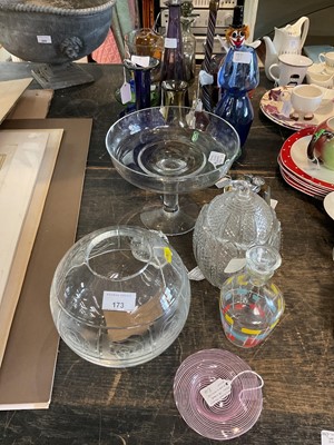 Lot 173 - Collection of art glass