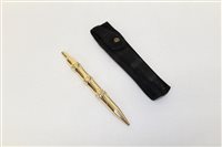 Lot 3530 - Harry Winston bamboo-effect ballpoint pen...