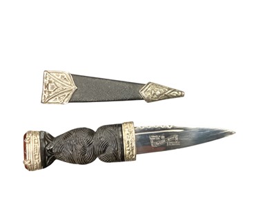 Lot 95 - Scottish Sgian Dubh, and miscellaneous items