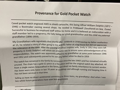 Lot 790 - Victorian gentlemen's 18ct gold pocket watch, the unusual swivel mechanism allowing use as a full hunter or as an open face pocket watch. Case with maker's mark for Augustin Aloisia