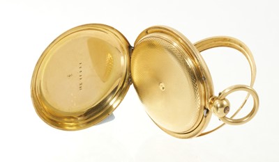 Lot 790 - Victorian gentlemen's 18ct gold pocket watch, the unusual swivel mechanism allowing use as a full hunter or as an open face pocket watch. Case with maker's mark for Augustin Aloisia