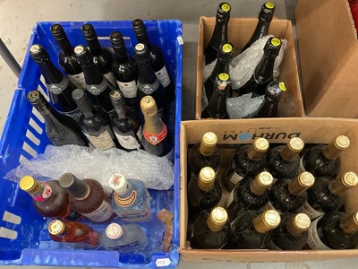 Lot 329 - Quantity of wine, Cava and various spirits