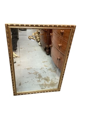 Lot 1375 - Wall mirror in gilt frame, 62cm x 91cm