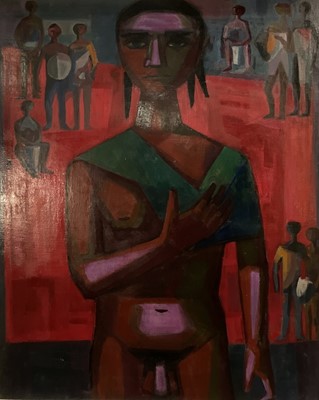 Lot 81 - Pauline Caspar (20th century) figures