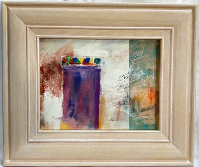 Lot 82 - John S Riley (contemporary) mixed media - three works