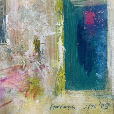 Lot 82 - John S Riley (contemporary) mixed media - three works