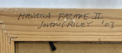 Lot 82 - John S Riley (contemporary) mixed media - three works