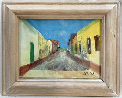 Lot 82 - John S Riley (contemporary) mixed media - three works