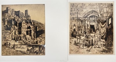 Lot 130 - Helen Robinson, early 20th century - two etchings