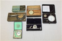 Lot 3556 - Selection of precision instruments - including...