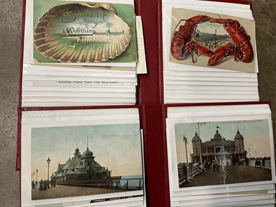 Lot 280 - Collection of antique postcards, mainly seaside piers
