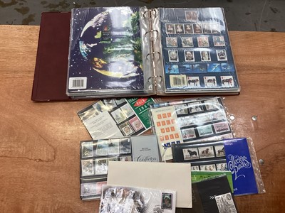 Lot 1107 - Box of stamps, GB First Day Covers and Year Packs