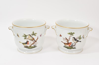 Lot 307 - Pair of Herend jardinières