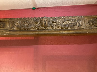 Lot 1258 - Antique Carolean influence composite door frame