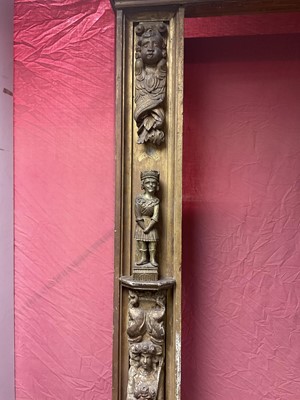 Lot 1258 - Antique Carolean influence composite door frame