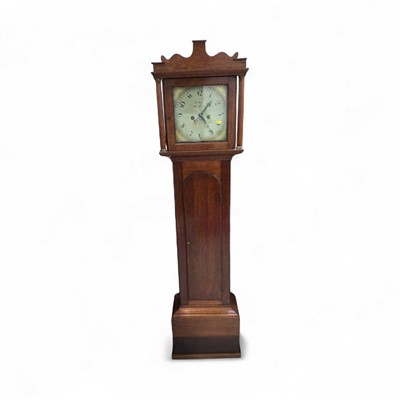 Lot 5310 - 19th century long case clock