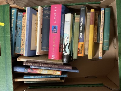 Lot 1337 - Mixed books including poetry and some signed