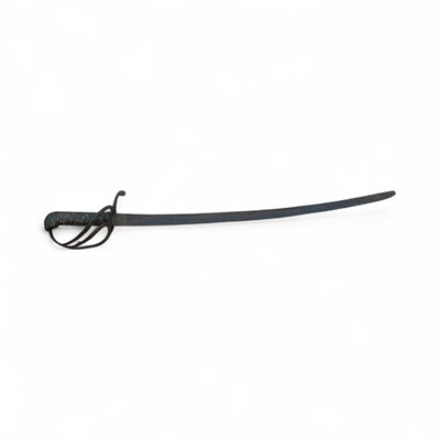 Lot 25 - Antique cavalry sword, 90cm long