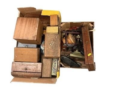 Lot 488 - Group of tins, boxes and sundries