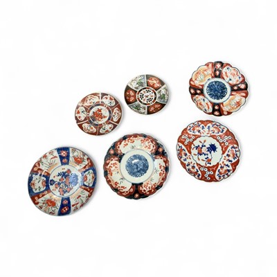 Lot 254 - Collection of six Imari plates.