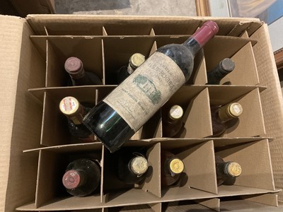 Lot 224 - Three boxes of vintage wines