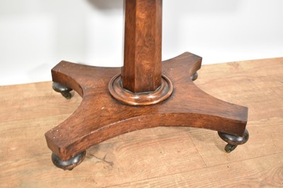 Lot 1226 - George IV rosewood sewing table