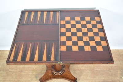 Lot 1226 - George IV rosewood sewing table