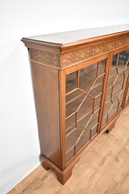 Lot 1224 - Edwardian mahogany bookcase