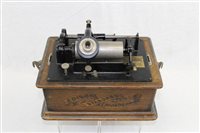 Lot 3593 - Early 20th century Edison Standard Phonograph...