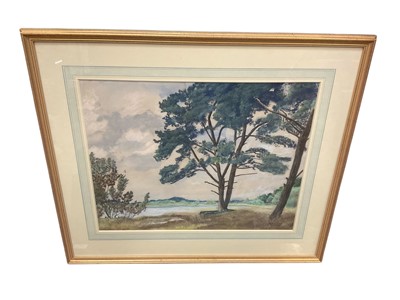 Lot 1169 - Scottish pastel and two etchings