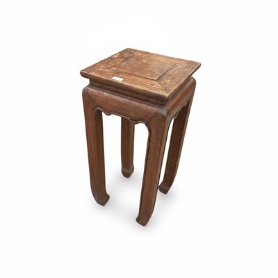 Lot 1281 - Antique Chinese rosewood urn stand