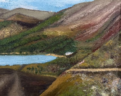 Lot 78 - Gertrude Bentheim, oil on board, Loch Morlich signed and dated 1969, 33cm x 44cm, framed