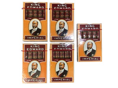 Lot 739 - Five boxes of five King Edward Cigars