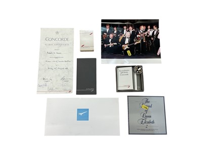 Lot 2962 - Group of Concorde items