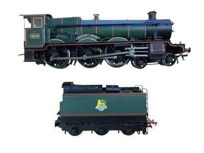 Lot 1802 - Hornby OO Gauge BR lined green with early emblem 4-6-0 Hall Class Kinlet Hall tender locomotive 4936, BR black 0-4-0 Class 264 "Pug" Smokey Joe 56025 & early emblem tender, LNER 0-6-2 tank e...