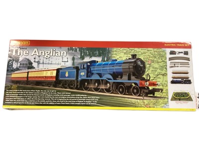 Lot 1805 - Hornby OO Gauge The Anglian electric train set, boxed R1089 & Virgin Trains 125 electric train set (controller and charger missing), boxed R1023 (2)